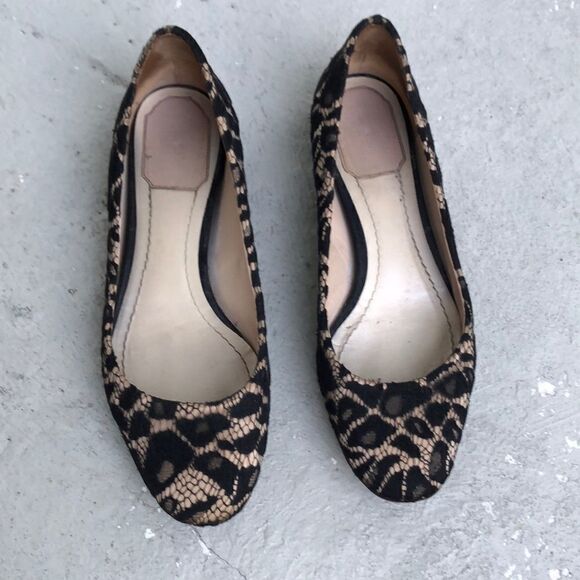 Vintage  Dior  python  Flats - Picture 1 of 8